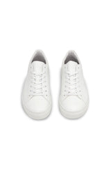 Signature Leather Sneaker - White
