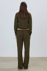 Straight Leg Sweatpant - Moss