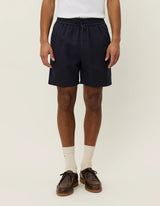 Otto Linen Shorts - Dark Navy