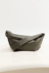 Soft Crescent Bag - Smokey Olive