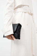 Dual Envelope Clutch - Black