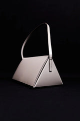 Triangle Origami Shoulder Bag - Slate