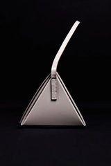 Triangle Origami Shoulder Bag - Slate