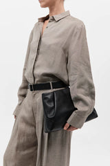 Soft Tuck Clutch - Black