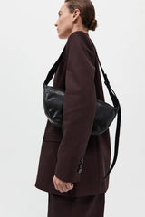 Adjustable Crescent Bag - Black