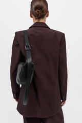 Adjustable Crescent Bag - Black