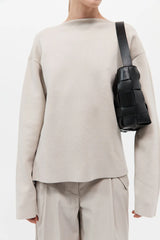 Woven Mini Tote - Black