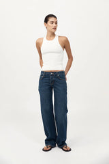 Sculpted Knit Top - Off-White