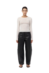 Baby Wool Long Sleeve Top - Off-White