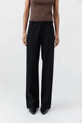 Fine Band Carter Trouser - Black