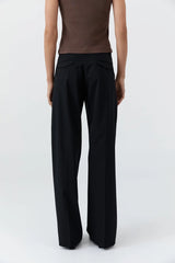 Fine Band Carter Trouser - Black