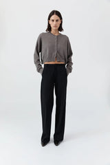 Fine Band Carter Trouser - Black