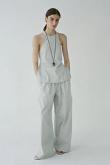 Everyday Drawstring Pants - Silver