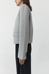 Cocoon Blazer - Concrete - BLVD