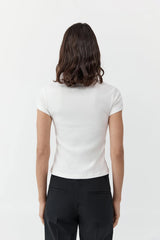 Organic Cotton Baby Tee - White
