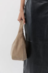 Suede Large Bon Bon Bag - Rock - BLVD