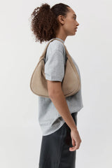 Suede Large Bon Bon Bag - Rock - BLVD