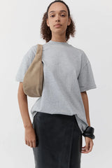 Suede Large Bon Bon Bag - Rock - BLVD