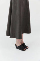 Bandeau Wedge - Black - BLVD