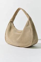 Suede Large Bon Bon Bag - Rock - BLVD