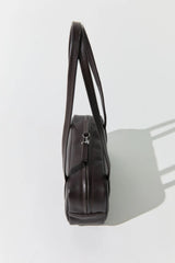 Petit Dual Zip Bag - Coffee