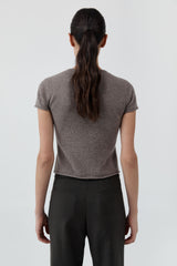 Fine Merino Wool Baby Tee - Vapor
