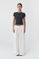 Organic Cotton Baby Tee - Charcoal