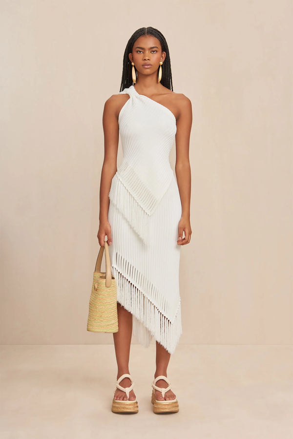 Tonisha Knit Skirt - Off-White