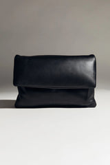 Dual Envelope Clutch - Black