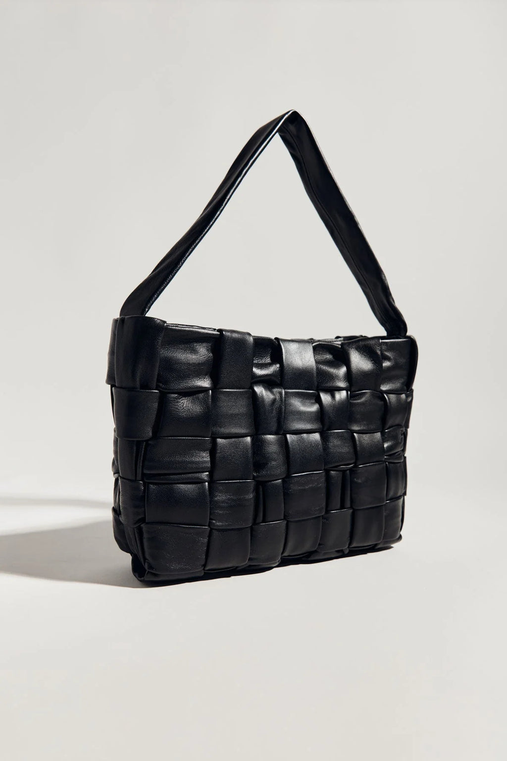 blancle mini wrinkle tote（ブラック） blancle/ ブランクレ】S.LEATHER Mini wrinkles tote（トート