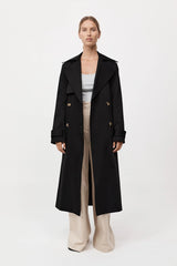 Classic Trench Coat - Black