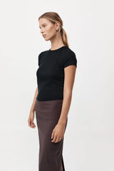 Organic Cotton Baby Tee - Jet Black