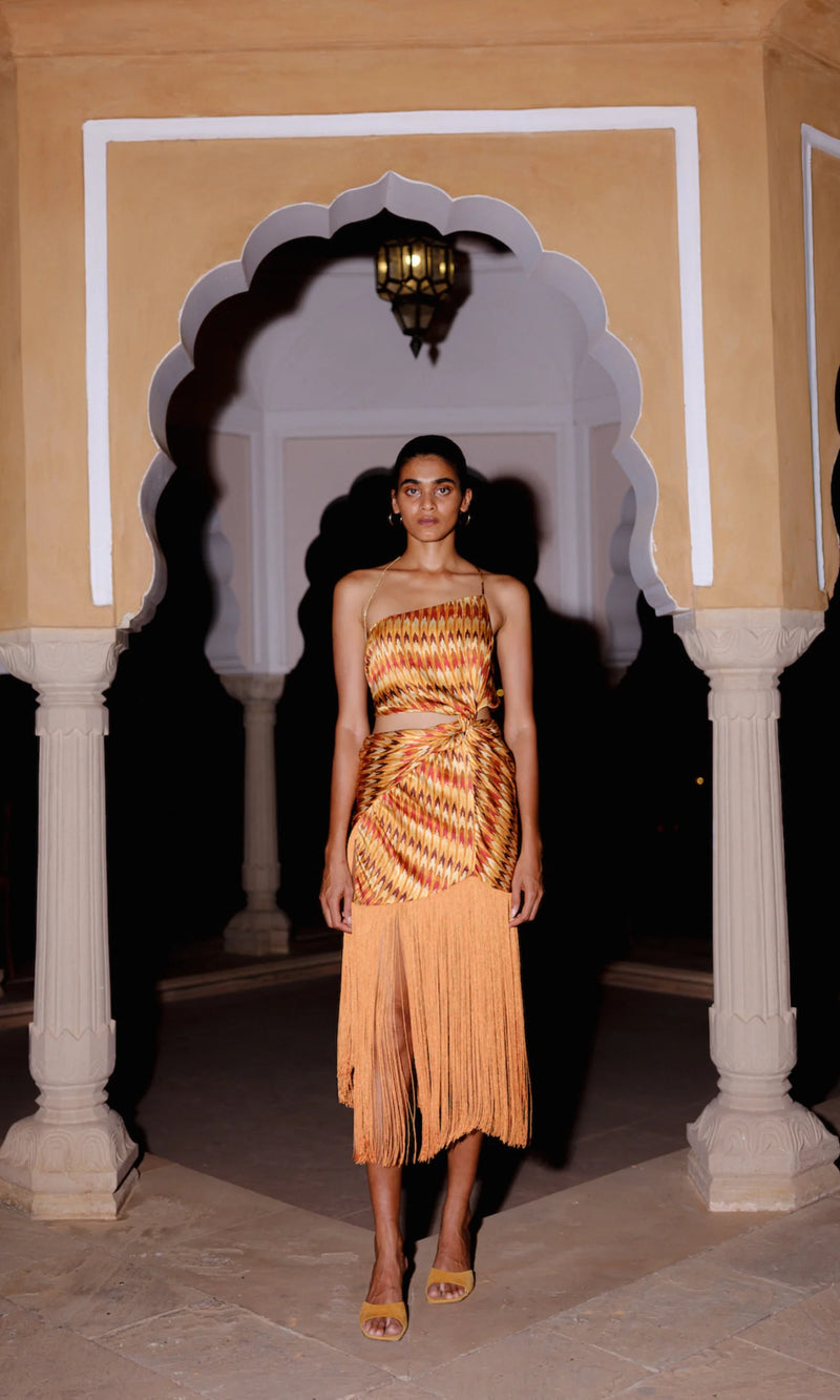 Shivani Dress - Ikat