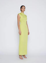 Estelle Dress - Chartreuse