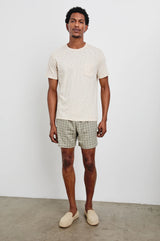 Aries Shorts - Diamond Oat Olive