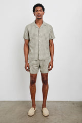 Atlas Shirt - Diamond Oat Olive