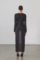 Alina Shirt Dress - Black