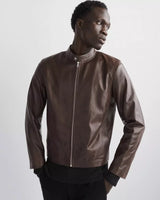 Archive Café Racer Jacket - Brown
