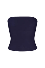 The Ritts Strapless Top - Marine