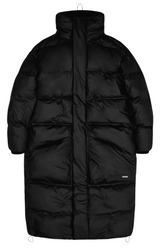 Block Puffer Coat - Black - BLVD