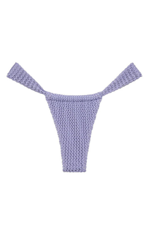 Sandra Bikini Bottom - Lavender Crochet