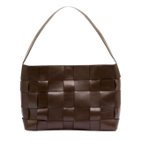 Woven Mini Tote - Chocolate