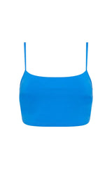Billie Bikini Top - Cyan