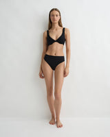 Gracie Bikini Top - Black