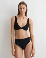 Gracie Bikini Top - Black