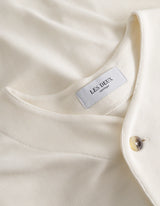 Barry Baseball Jersey Shirt - Light Ivory