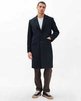 Beckett Italian Wool Coat - Black