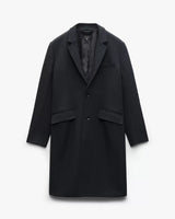 Beckett Italian Wool Coat - Black