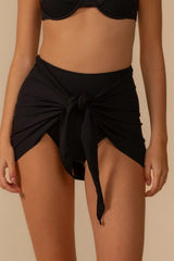 Rib Sarong - Black - BLVD