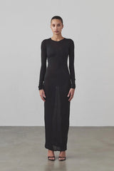 Carmen Maxi Dress - Black